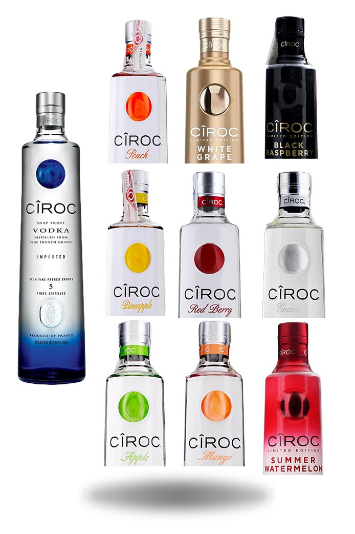 Vodka Ciroc (Livraison Vodka Ciroc ) - Alcool Lille